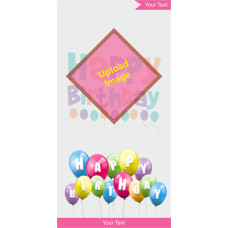 Happy Birthday Tent Card